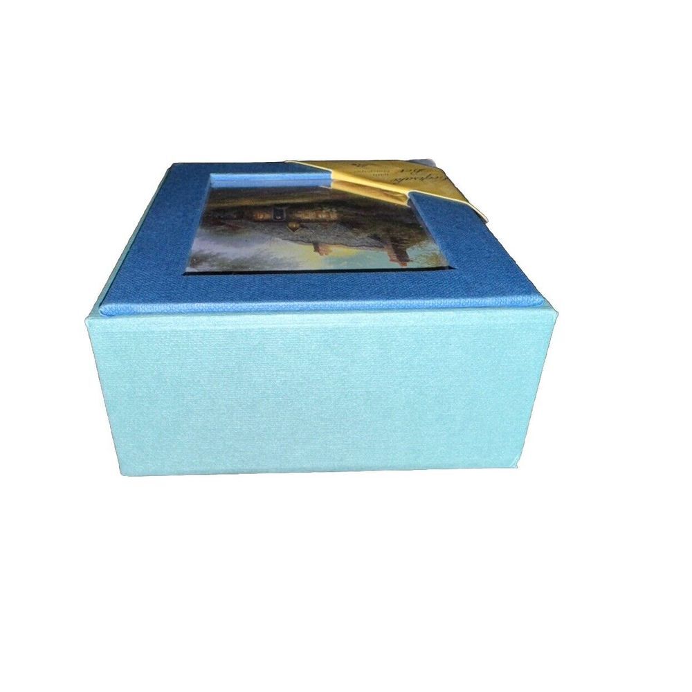 Thomas Kinkade Moonlight Cottage Keepsake Box 250 Sheets Notepaper TKBK02 NEW - Picture 6 of 7